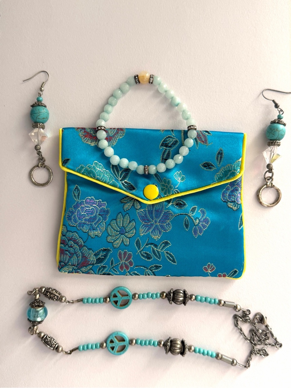 Handmade Turquoise -Tone Jewelry Set